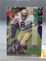 1993 Jerome Bettis Classic Rookie of the Year Card