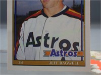 1991 Topps Rookie Jeff Bagwell Baseball Card