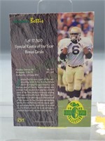 1993 Jerome Bettis Classic Rookie of the Year Card