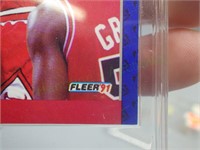 1991 Fleer Michael Jordan Chicago Bulls Card #70
