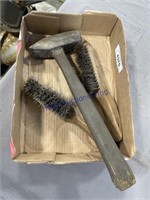 WIRE BRUSHES, HAND MAUL HAMMER
