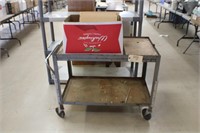 STeel Rolling Bench Cart