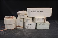Lot of assorted clay and ceramic molds