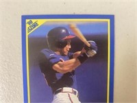 Dave Justice Rookie Card 1990 Score No. 650