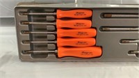 Set of 9 Snap-On Screwdrivers