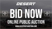 Desert Auto Auction 1-14-22