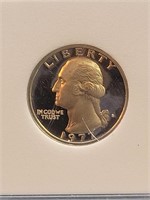1977 Liberty Quarter proof