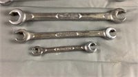 5 pc Snap On Brake Wrenches