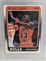 Michael Jordan PSA 9 OC 1988 Fleer #17