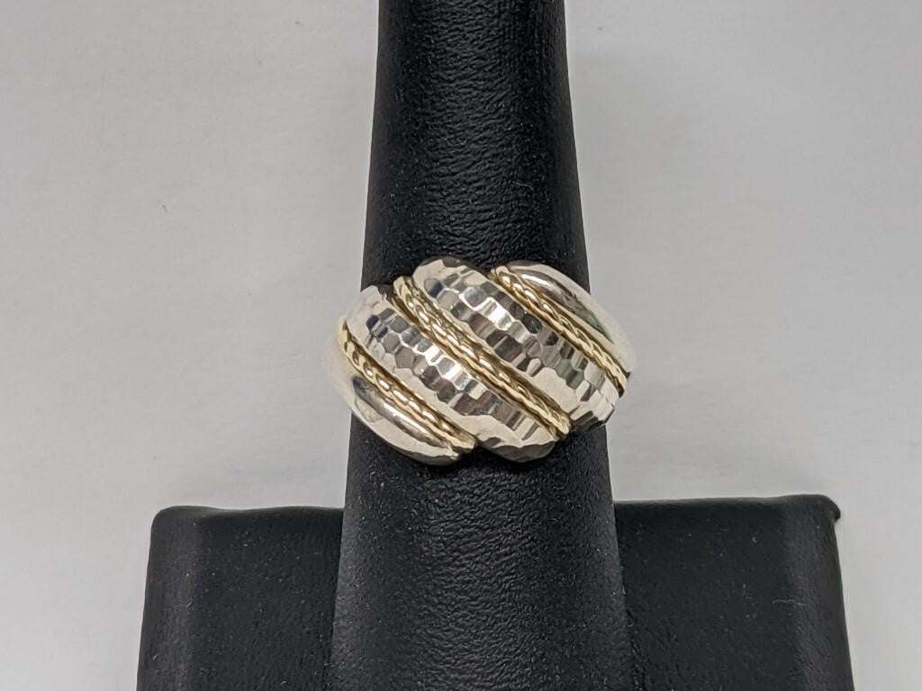 Vermeil/.925 Sterl Silv Ring | Elite Collectibles