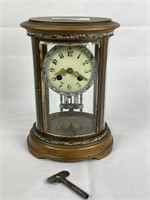 French Bronze Shelf Clock