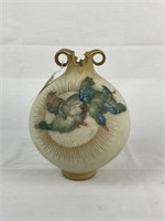 Hand Painted Duck Bulbous Vase