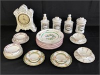 Vintage Porcelain Bathroom Jars