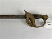 Officer's Cavalry Sword w/ Engraving 1896