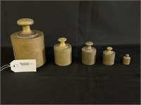 Set of Brass Weights