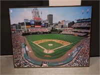 Poster size print Cleveland Indians Photo Print