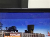 Framed Wall Decor of Cleveland Municipal Stadium