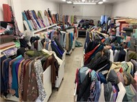 FULL CONTENTS High End Fabric Store Auction