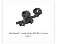 $24 Aim Sports 1" IN Cantilever 1.75" Fixed Scope