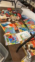 Group of Toys & Books
