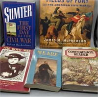 Five civil war books the first day of the civil