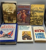 Six civil war books The silent civil war and