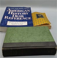 Three books the American history desk reference