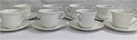 set of tea cups and saucers Wedgwood  floral pat