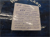 HOCKEY CARD ALBUM - 44 SHEETS - 684 CARDS