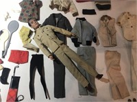1960's Barbie Ken Doll w/ Clothes