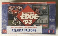 Unopened Sealed Box of 1993 Edge Football Trading