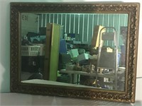 Vintage Heavy Wall Hanging Mirror
