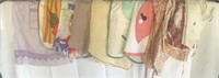Lot of 17 Vintage Aprons See Pics