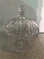 Fifth Ave. Crystal Lidded Candy Dish