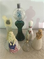 Lot of 6 Collectible Avon Bottles