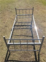 Metal Military Style Bed Frame