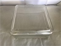 Vintage Federal Glass Refrigerator Dish