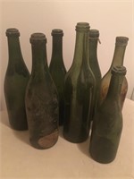 Lot Vintage Guinness's Extra Foreign Stout Bottles