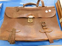 LEATHER BAG - "AIRCRAFT INSPECTORS KIT" AIR FORCE