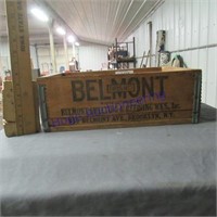 BELMONT WOOD BOX, 11 X 16 X 5.5"T