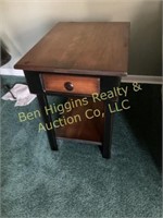 Pair of Country End Tables and Coffee Table