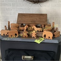 Hand made Noah's Ark