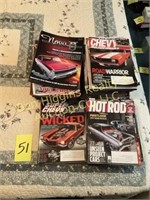 Hot Rod Magazines & some Chevy