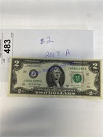 $2 BILL, 2017 A