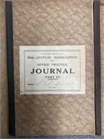 Vintage Journal and cash Books