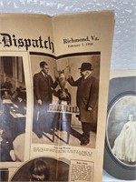 Vintage Newspaper and pictures