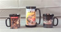 Set of 3 Snap On Drinking Mugs