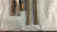 5 Vintage Snap On 5/8 Drive Extensions