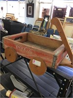 Coca-Cola pull cart