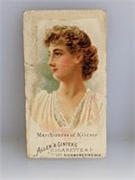 1888 N27 A&G Worlds Beauties Marchioness Hildare